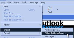 Import Other Address Book